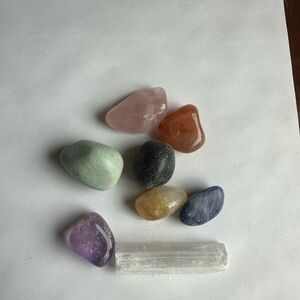Chakra Healing Stone Set – 7 Stones – Meditation & Energy Balance